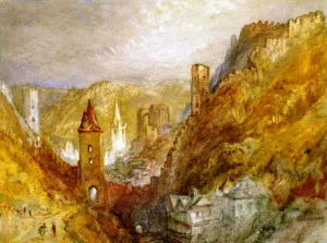 Bacharach by Joseph Mallord William Turner - Oil Painting Reproduction