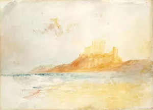 Bamburgh Castle, Northumberland IV by Joseph Mallord William Turner Oil Painting