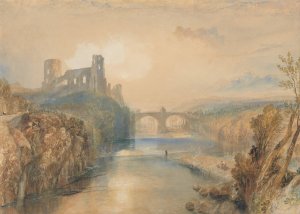 Barnard Castle Oil painting by Joseph Mallord William Turner