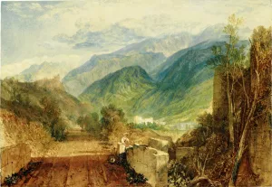 Bonneville, Savoy painting by Joseph Mallord William Turner