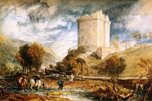Borthwick Castle by Joseph Mallord William Turner Oil Painting