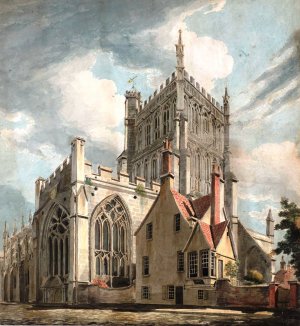 Bristol Cathedral from College Green by Joseph Mallord William Turner Oil Painting