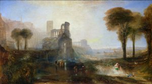 Caligulas Palace and Bridge by Joseph Mallord William Turner Oil Painting