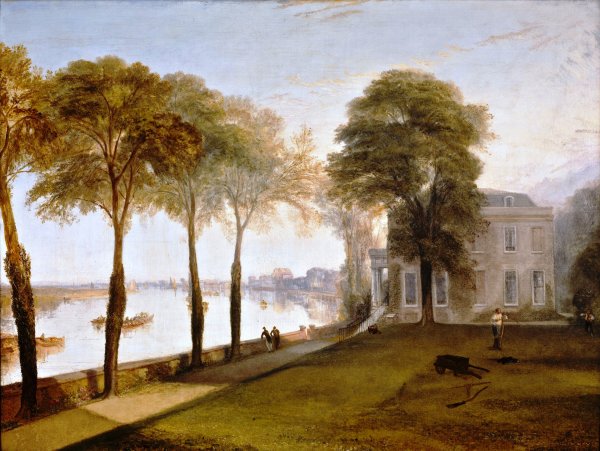 Cologne - The Arrival of a Packet-Boat, Evening by Joseph Mallord William Turner - Hand-Painted Oil Painting Reproduction