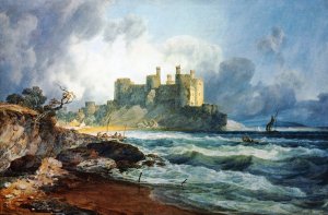 Conway Castle, North Wales by Joseph Mallord William Turner Oil Painting