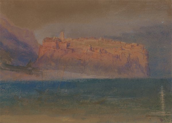 Corsica  by Joseph Mallord William Turner - Hand-Painted Oil Painting Reproduction