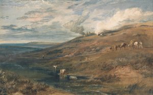 Dartmoor: The Source of the Tamar and the Torridge by Joseph Mallord William Turner Oil Painting