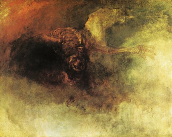 Main Product Photo of Death on a Pale Horse Painting by Joseph Mallord William Turner