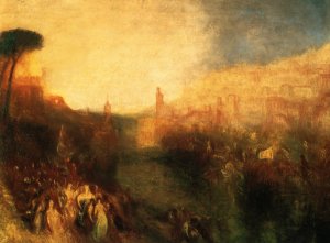 Departure of the Fleet by Joseph Mallord William Turner Oil Painting
