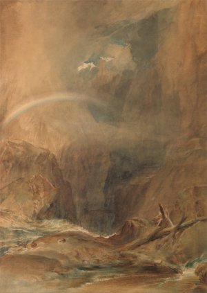 Devil's Bridge, Saint Gotthard's Pass by Joseph Mallord William Turner Oil Painting