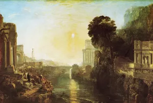 Dido Building Carthage also known as The Rise of the Carthaginian Empire painting by Joseph Mallord William Turner