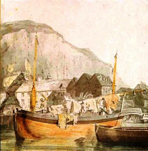 Dover, Harbour and Shipping by Joseph Mallord William Turner Oil Painting