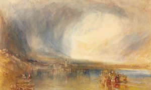 Fluelen, from the Lake of Lucerne Oil painting by Joseph Mallord William Turner