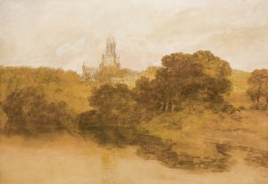 Fonthill Abbey, Wiltshire Oil painting by Joseph Mallord William Turner