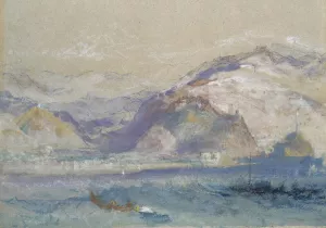 Genoa From The Sea Oil painting by Joseph Mallord William Turner