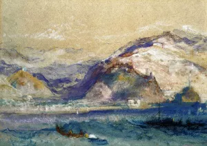 Genoa From The Sea Oil painting by Joseph Mallord William Turner