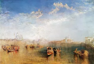 Giudecca, la Donna della Salute and San Georgio by Joseph Mallord William Turner - Oil Painting Reproduction