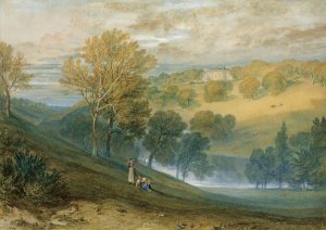 Gledhow Hall, Yorkshire by Joseph Mallord William Turner Oil Painting