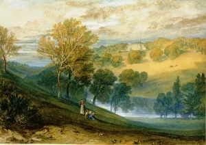 Gledhow Hall, Yorkshire by Joseph Mallord William Turner - Oil Painting Reproduction