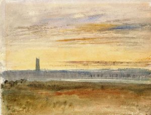 Gloucester Cathedral by Joseph Mallord William Turner Oil Painting