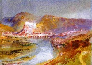 Huy on the Meuse by Joseph Mallord William Turner Oil Painting