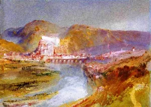 Huy on the Meuse painting by Joseph Mallord William Turner