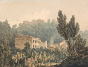 In the Valley Near Vietri by Joseph Mallord William Turner Oil Painting