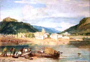 Inverary, Loch Fyne, Argyllshire Oil painting by Joseph Mallord William Turner