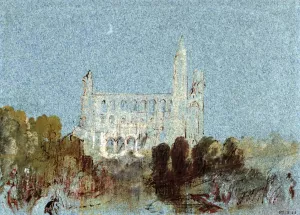 Jumieges, The Abbey by Moonlight by Joseph Mallord William Turner - Oil Painting Reproduction