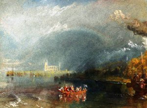 Jumieges by Joseph Mallord William Turner Oil Painting