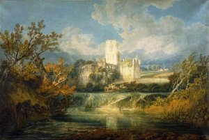 Kirkstall Abbey, Yorkshire by Joseph Mallord William Turner Oil Painting