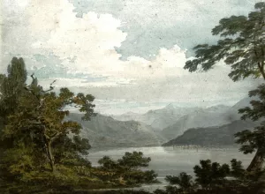 Lago Maggiore, Italy painting by Joseph Mallord William Turner