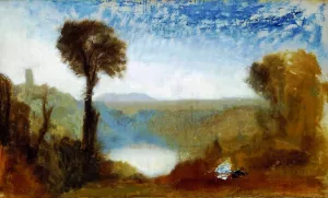 Lake Nemi by Joseph Mallord William Turner - Oil Painting Reproduction