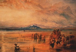 Lancaster Sands by Joseph Mallord William Turner Oil Painting