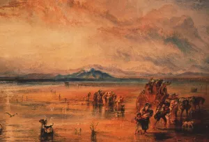 Lancaster Sands by Joseph Mallord William Turner Oil Painting