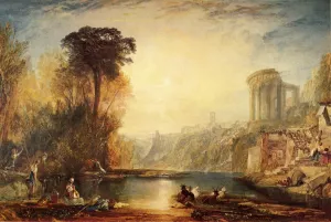 Landscape: Composition of Tivoli Oil painting by Joseph Mallord William Turner