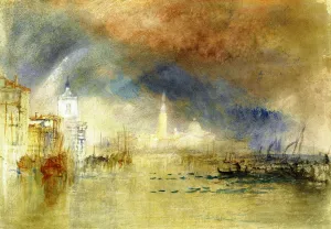 Lausanne from the West by Joseph Mallord William Turner Oil Painting
