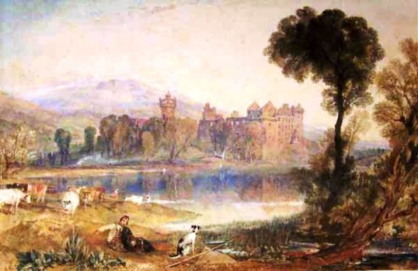 Linlithgow Palace by Joseph Mallord William Turner - Hand-Painted Oil Painting Reproduction
