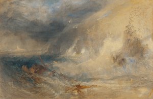 Long Ship's Lighthouse, Land's End by Joseph Mallord William Turner Oil Painting