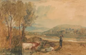 Lulworth Castle, Dorset Oil painting by Joseph Mallord William Turner