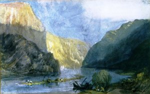 Lurleiberg by Joseph Mallord William Turner Oil Painting