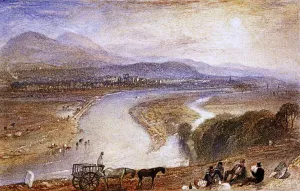Melrose painting by Joseph Mallord William Turner