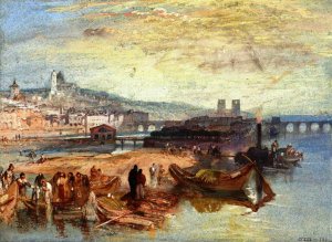 Melun by Joseph Mallord William Turner Oil Painting