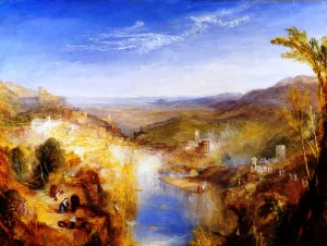 Modern Italy - The Pifferari by Joseph Mallord William Turner Oil Painting