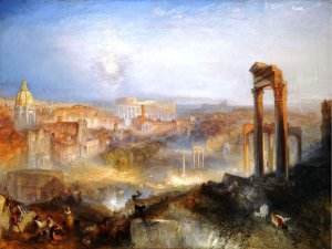 Modern Rome, Campo Vaccino by Joseph Mallord William Turner Oil Painting