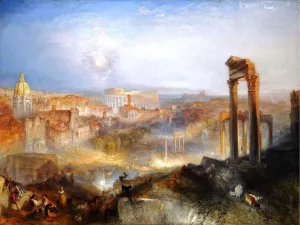 Modern Rome, Campo Vaccino by Joseph Mallord William Turner Oil Painting