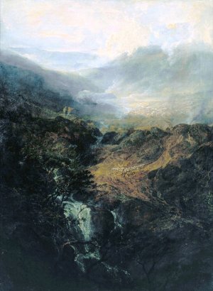 Morning Amongst the Coniston Fells, Cumberland by Joseph Mallord William Turner Oil Painting