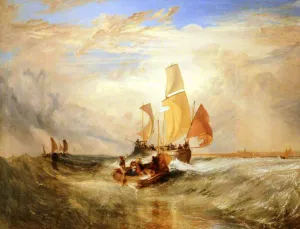 Now for the Painter' (Rope) - Passengers Going on Board by Joseph Mallord William Turner Oil Painting