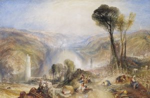 Oberwesel by Joseph Mallord William Turner Oil Painting