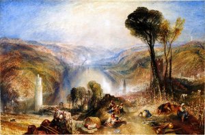 Oberwesel by Joseph Mallord William Turner Oil Painting